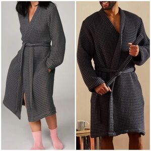 Brooklinen dream wave  Waffle Robe NWT